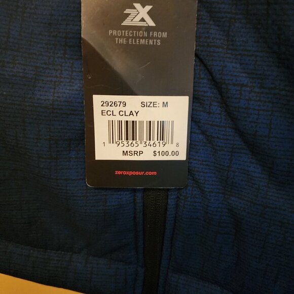 NWT Zeroxposur Fleece Lined Jacket - Picture 7 of 9